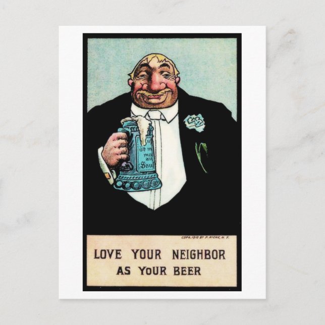 Love Your Neighbour Postcard (Front)