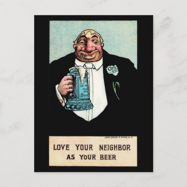 Love Your Neighbour Postcard (Front)