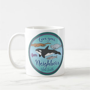 Love Your Neighbours West Seattle Mug