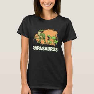 Love Your Papasaurus Reptile Family Dinosaur T-Shirt