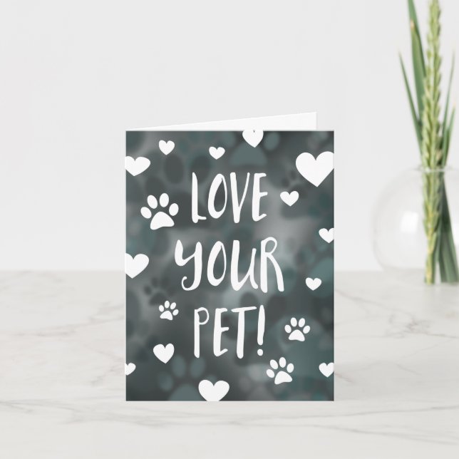 love your pet day card (Front)
