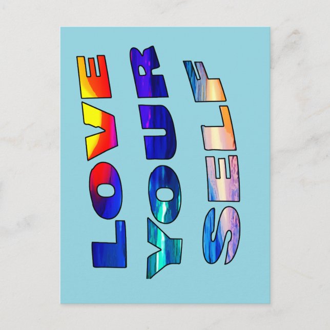 Love Your Self -  Postcard (Front)