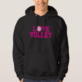 Love Your Volleyball Hooded Sweatshirt