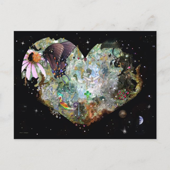 Love your World! Postcard (Front)