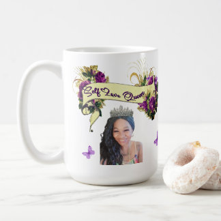 Love yourself first. coffee mug