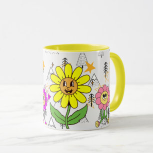 love yourself Funny Smiley Face Cool Design Mug