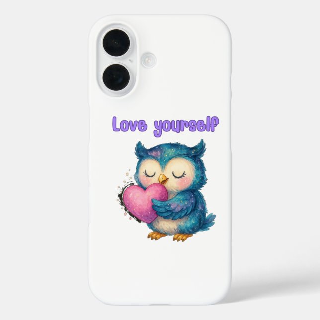 Love Yourself – Inspirational iPhone 16 Case (Back)