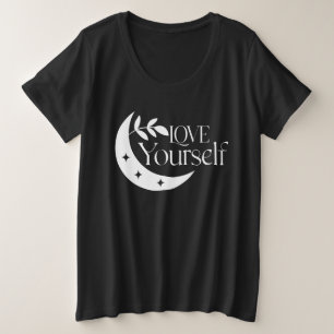 Love Yourself Moon Spiritual Magic T-Shirt Plus Size T-Shirt