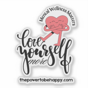 LOVE YOURSELF MORE STICKER