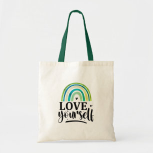 Love yourself tote bag
