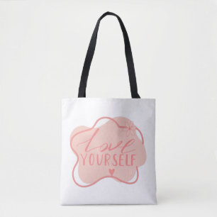 Love yourself tote bag