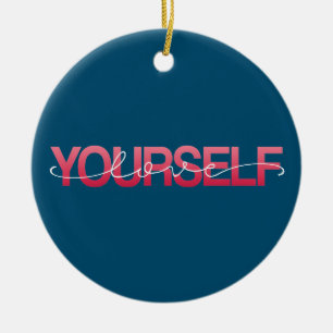Love Yourself Valentine Calligraphy   Ornament