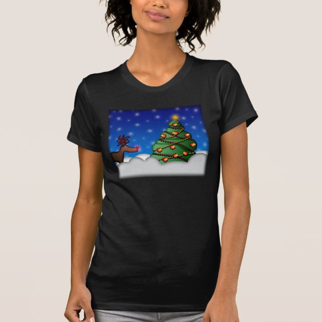 Love Yule, dark shirt (Front)