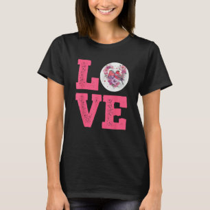 LOVE Zebra Finches Bird  Finches Owner Finch Bird T-Shirt