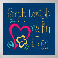 Loveable and Fun 60th Birthday