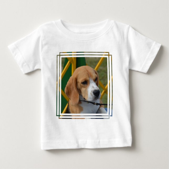 Loveable Beagle Baby T-Shirt (Front)