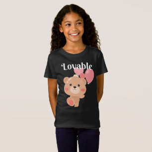 Loveable Girls' Fine Jersey T-Shirt