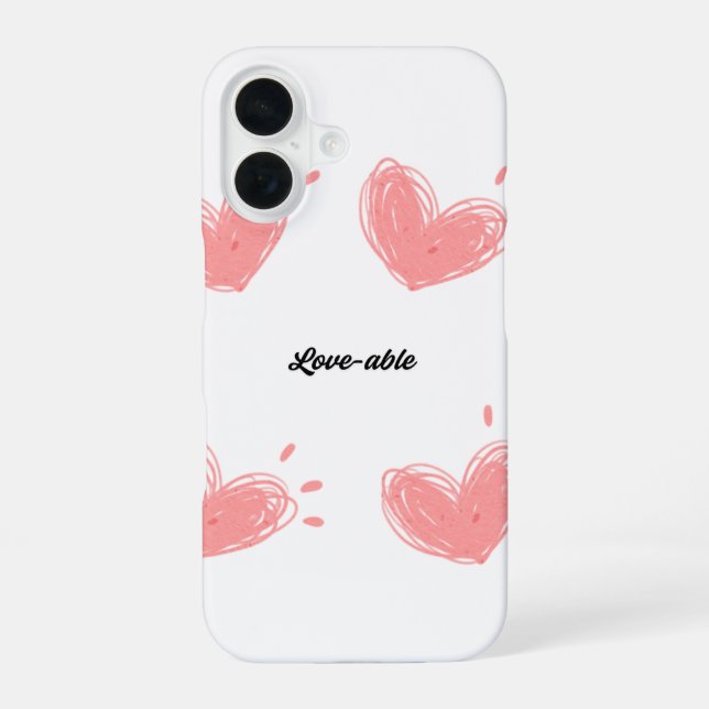Loveable Phone Case (Back)