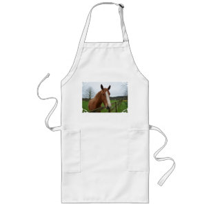 Loveable Quarter Horse Long Apron