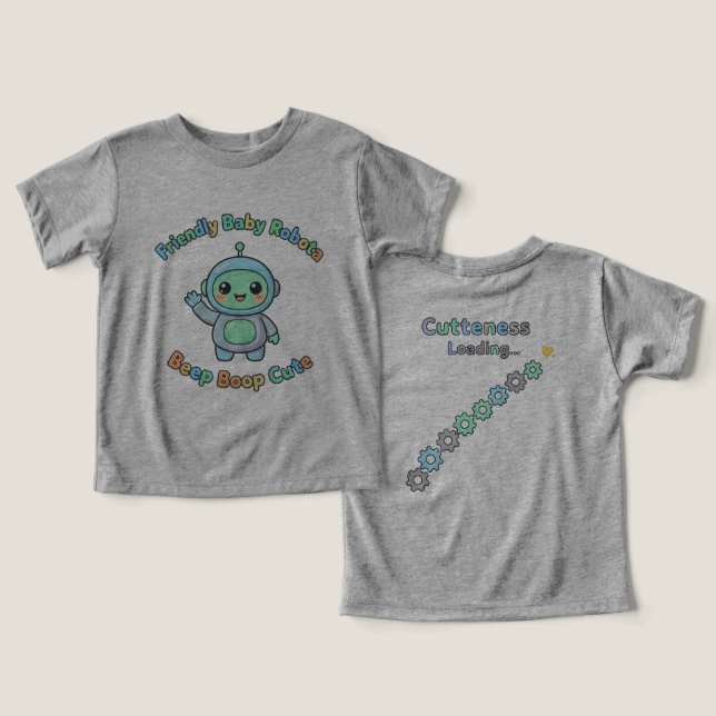 Loveable Robot (Design Front & Back)