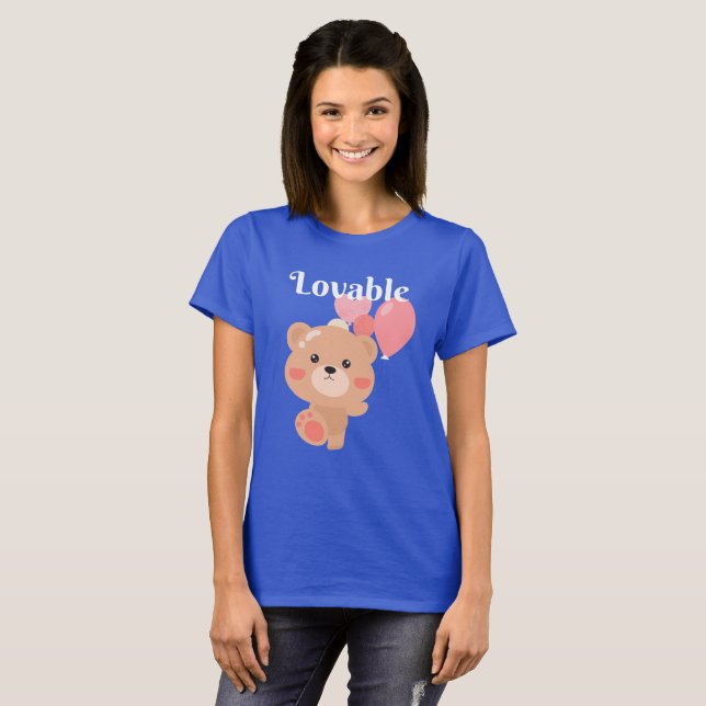 Loveable Women's Basic T-Shirt (Front Full)