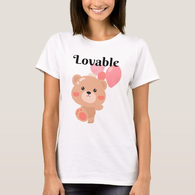 Loveable Women's Basic T-Shirt (Front)