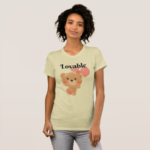 Loveable Women's Slim Fit T-Shirt