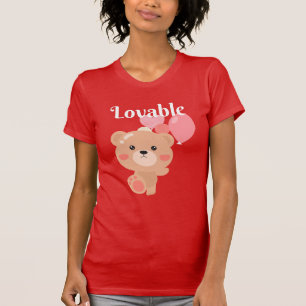 Loveable Women's Slim Fit T-Shirt
