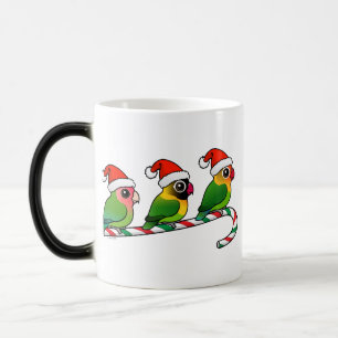 Lovebird Candy Cane Magic Mug