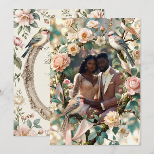 LoveBird Floral Photo Engagement Announcement