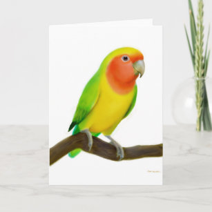 Lovebird Greeting Card