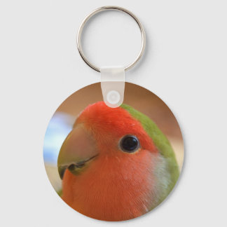 Lovebird keychain