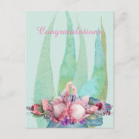 Lovebirds congratulating card by PiccoGrande
