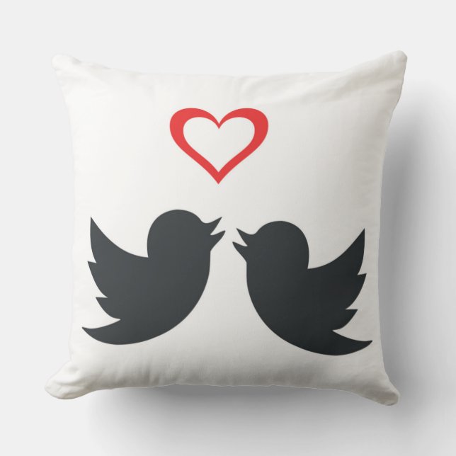 LOVEBIRDS CUSHION (Front)