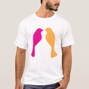 Lovebirds Duo Pair Affection T-Shirt