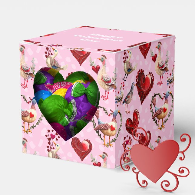 LoveBirds Favour Box (Creator Uploaded)
