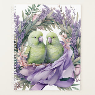 Lovebirds & Lavender Planner