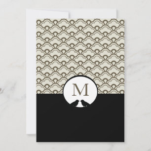 Lovebirds Wedding Invitations