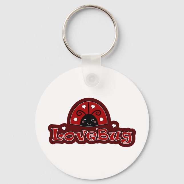 Lovebug Critter Key Ring (Front)