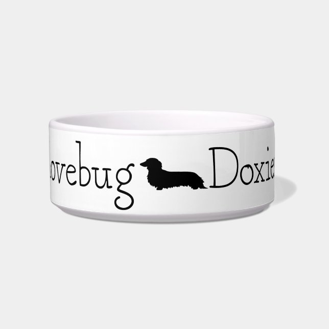 Lovebug Doxies Logo Bowl (Front)