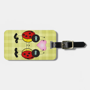 Lovebugs Picnic Luggage Tag
