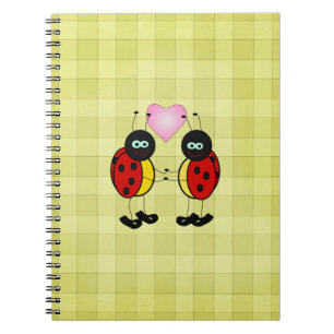 Lovebugs Picnic Spiral Notebook