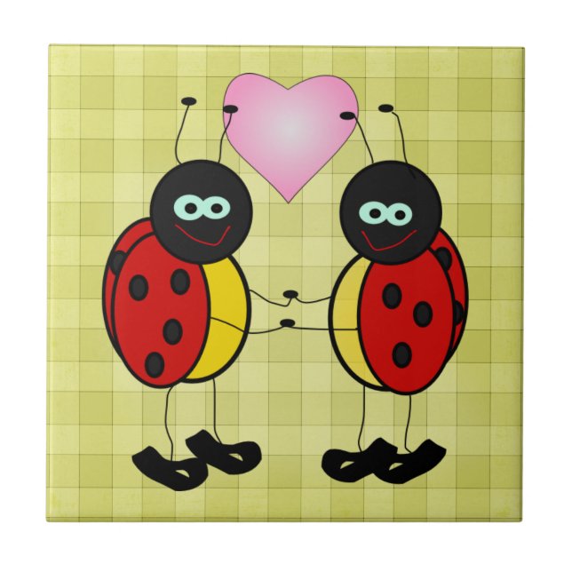 Lovebugs Picnic Tile (Front)