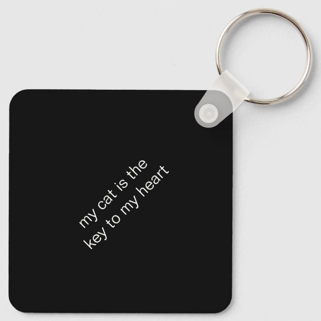 lovecats symbol key holder ring (Back)