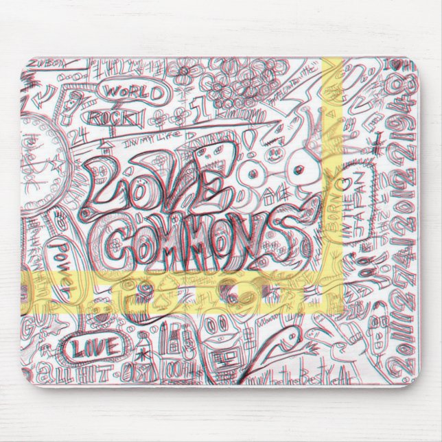 LOVECOMMONS Mouse Pad (Front)