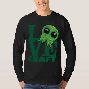 Lovecraft Baby Cthulhu Design – Spooky Cute Love T-Shirt
