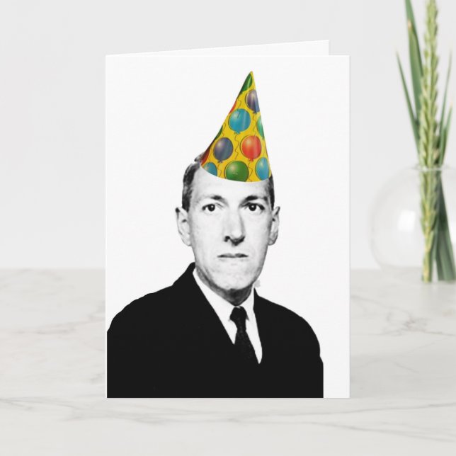 Lovecraft Birthday Card (Front)