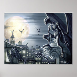 Lovecraft's Nightgaunt Hunt Poster