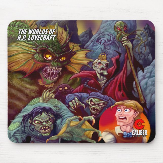 Lovecraft's Worlds mouse pad (Front)