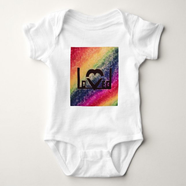 Loved Baby Bodysuit (Front)